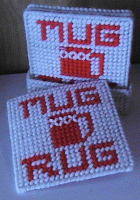 mug rug coasters